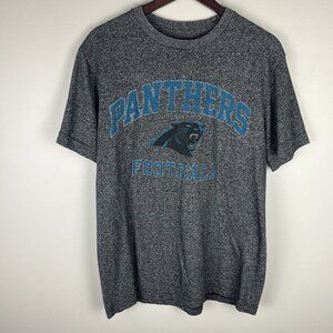 Carolina Panthers NFL team apparel t-shirt Size L Grey